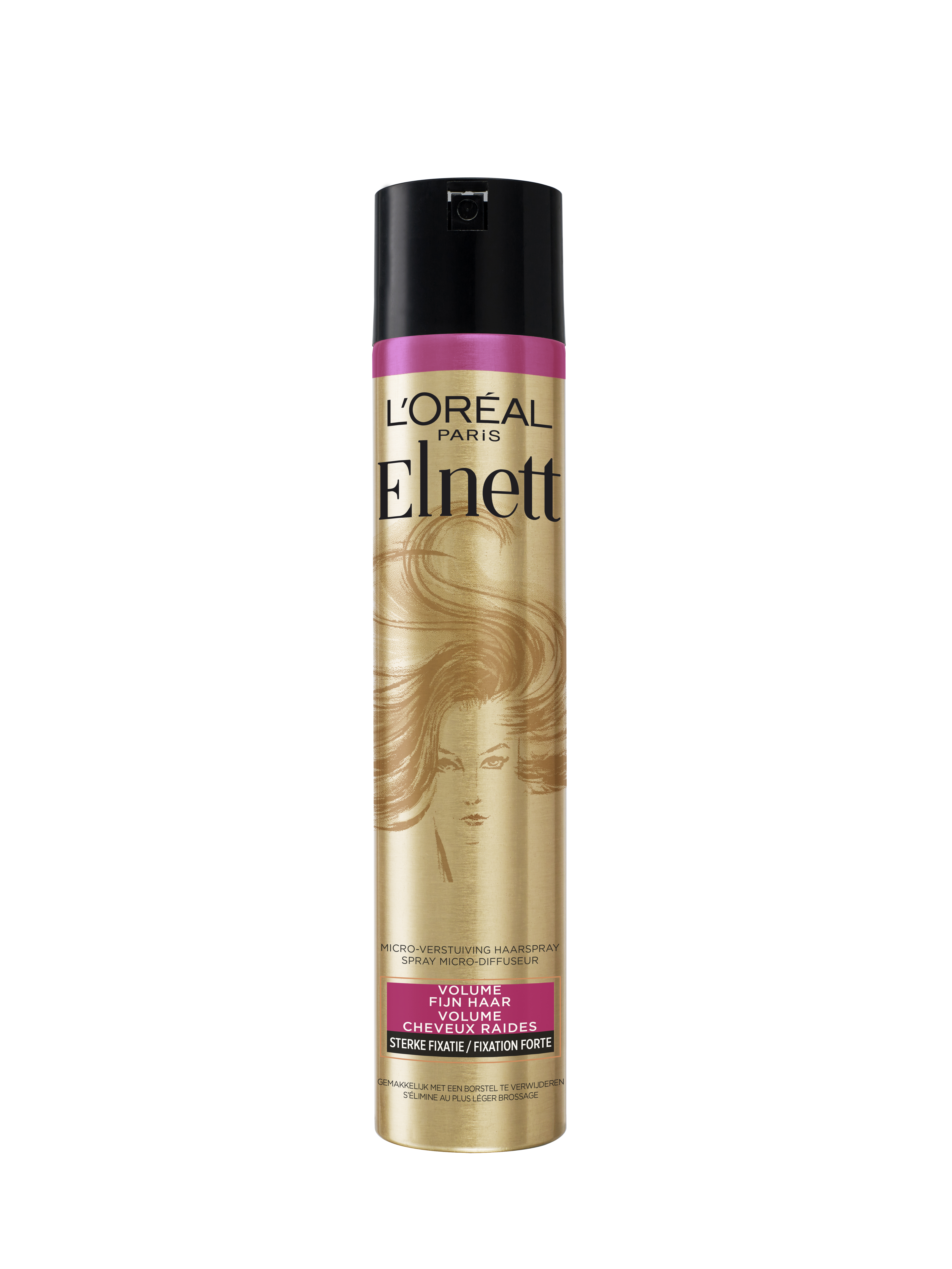 L'Oréal Elnett - Satin Volume Haarspray Extra Sterk - 200ml
