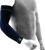 Bauerfeind Sport Compressie Arm Sleeve - Donkerblauw - Korte Sleeve - Maat XL - Per paar
