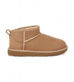 UGG CLASSIC ULTRA MINI K - Enkellaarzen - Unisex - Wit/beige - Maat 31