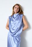 SISTERS POINT Guto-sl1 Dames Top Mid Blue Maat XL