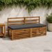 vidaXL - 1-delig - Coussin de banquette - VUGHT - 100% - Polyester - Anthracite