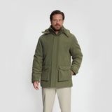 MGO Leisure Wear MGO Sean Heren Winterjas Parka Groen