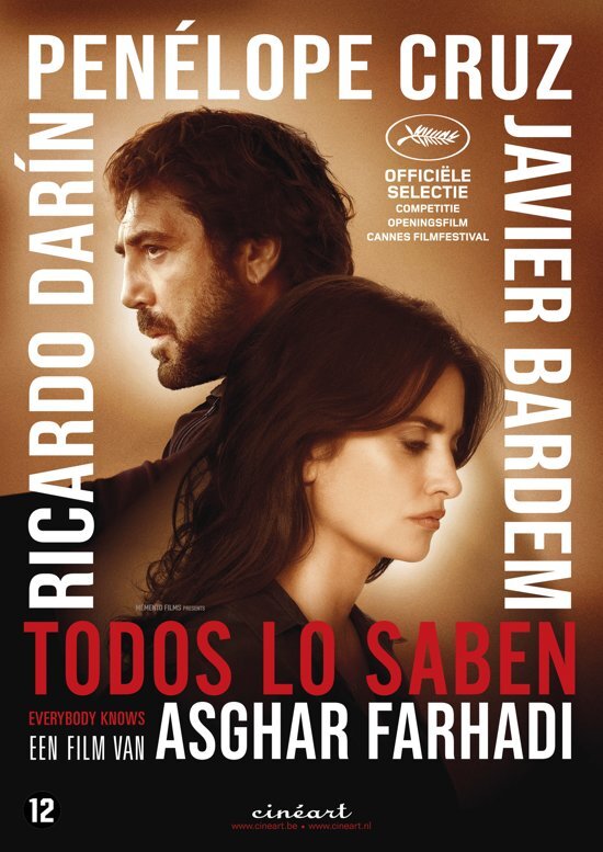 Asghar Farhadi Todos Lo Saben dvd