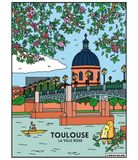 LudoColor - Fluwelen schilderij om in te kleuren Toulouse