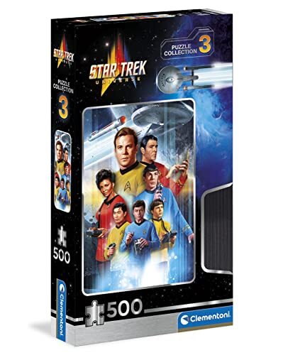 Clementoni - Star Trek Trek-500 stukjes voor volwassenen, beroemde films, Made in Italy, meerkleurig, 35142