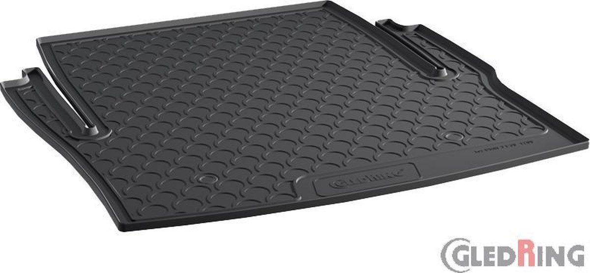 Gledring 1208 Rubbasol (Rubber) Trunk Mat 3-Series F30 Sedan 2012, Zwart