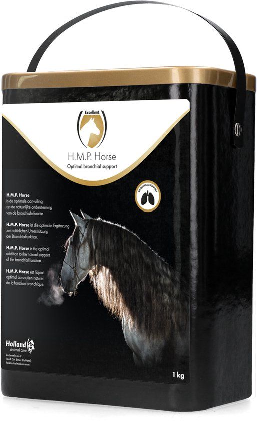 Excellent H.M.P. Horse Kruidenmix 1 kg - Paardenvoer - Ondersteunt Luchtwegen