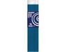 Haza Crepe papier platte vellen - petrol blauw - 250 x 50 cm