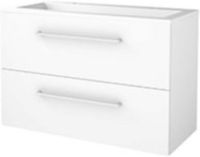 Basic Line Start 46 Badkamermeubelset - 100 x 46 cm - Wit