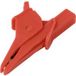VOLTCRAFT MSK-135 pince crocodile coudée CAT IV 600 V, CAT III 1000 V 10 A Rouge