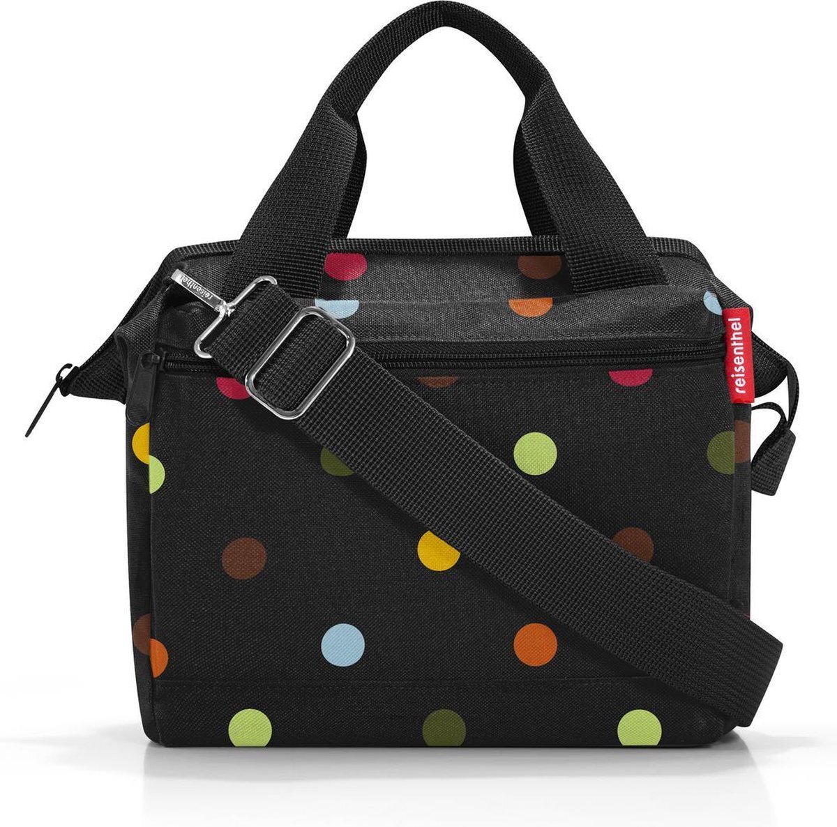 reisenthel Allrounder Cross Schoudertas - 4L - Dots Zwart