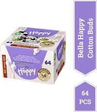 Bella Baby Happy wattenstaafjes - 64 stuks