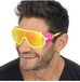CHAKS Partybril Pink/Geel Saturn