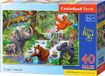 CASTORLAND Puzzle 40el. Maxi Jungle Dieren - Animaux de la jungle