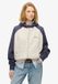 Superdry Essential Logo Raglan Zip Hoodie Dames Desert Bone OW/Mariner Navy