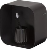 Sealskin Brix Wandkubus - 24x24x12 cm - Zwart - Metaal - Industrieel