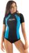 Seac Warm Guard T-shirt Dames Zwart/blauw - XS