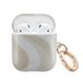 Selencia Case - Hoesje geschikt voor AirPods 1 / 2 - Desert Waves Beige
