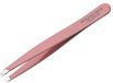 H. Beligné & Fils Pince à épiler carrée Rose Inox 95 mm