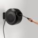 Zee Mirtoon 30m Zwart Tuyau d'arrosage avec enrouleur mural - Système de rembobinage automatique