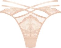 Hunkemöller Dames Lingerie String Janine - Beige - maat M