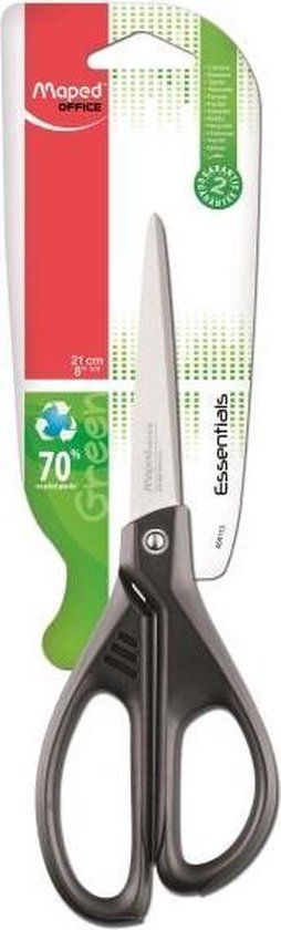 Maped Office Maped schaar Essentials Groen, rond, lengte: 210 mm