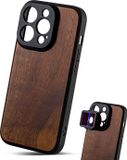 MOJOGEAR 17mm lens case voor iPhone 14 Pro – Echt Hout