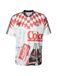 adidas Originals adidas X Coca-cola Classic Sport Mash-up Shirt, maat XX-Small