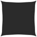 VidaXL Zonnezeil 160 g/m² 2x2 m HDPE zwart