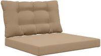 vidaXL Buitenbankkussen Polyester Taupe 80 x 68,5 cm