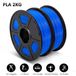 StarTech PLA-filament - Filament voor 3D-printers - PLA-materiaal - Diameter 1,75 mm - Blauw