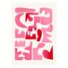 Poster & Frame Ejaaz Haniff Poster & Frame Poster - A Pink Puzzle (50 x 70 cm cm)