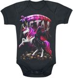 Spiral Metallicorn Dames Body - Zwart - M