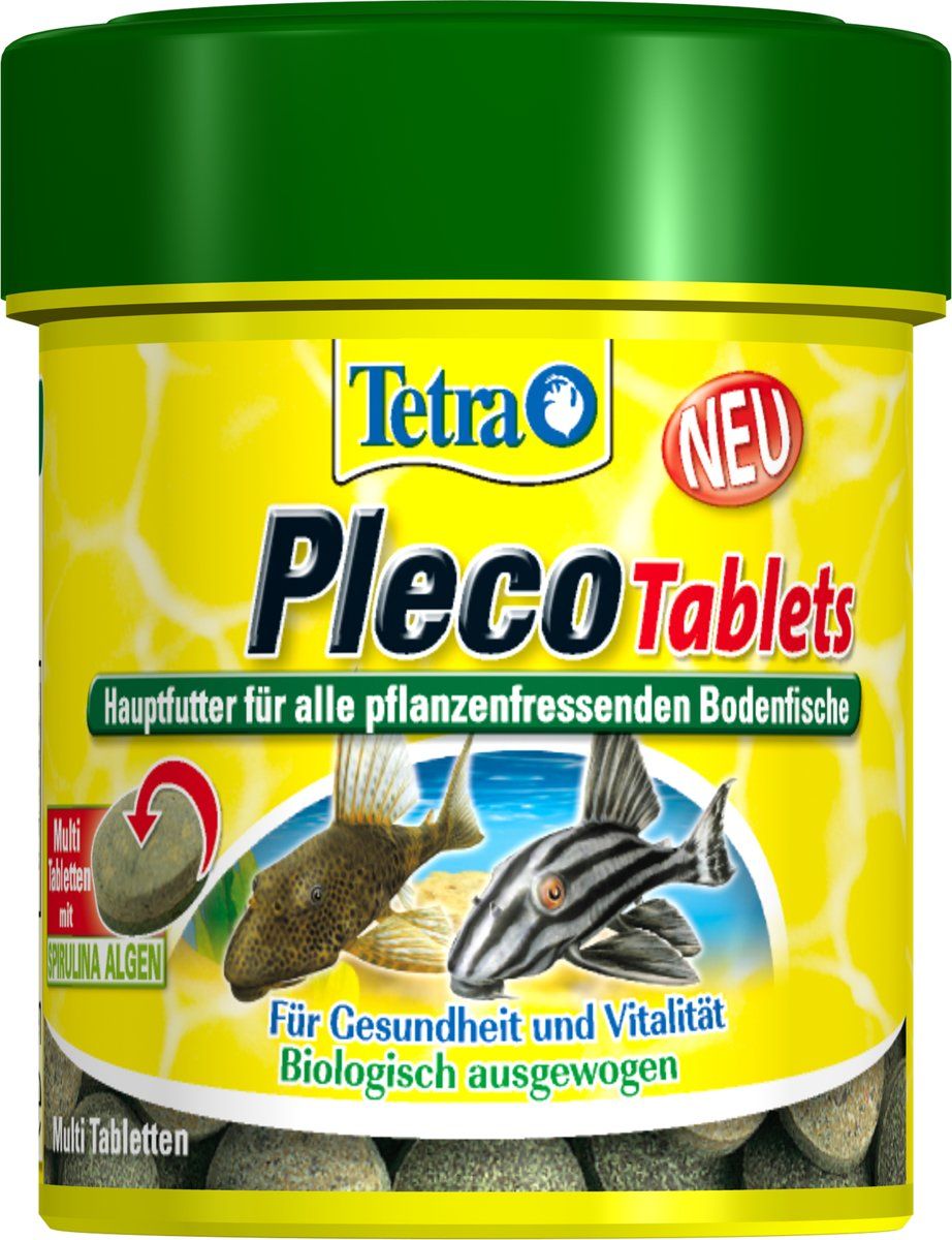 Tetra Plecomin Visvoer Tabletten 120 Tabletten