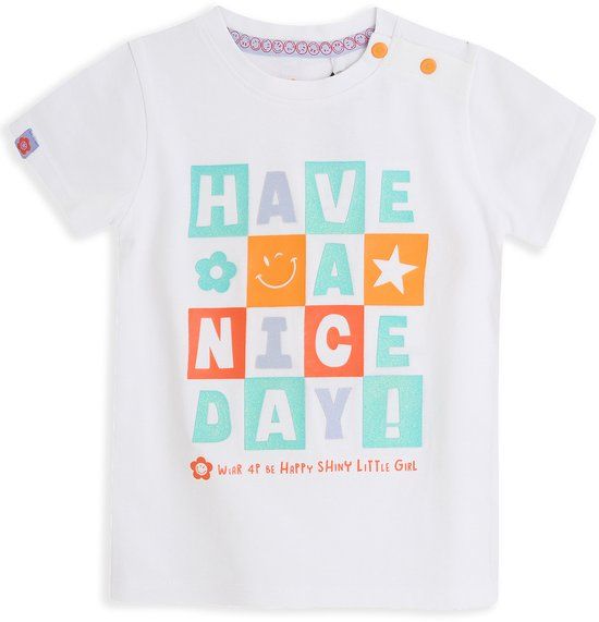 4PRESIDENT T-shirt meisjes - White - Maat 110