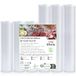 KitchenBoss Vacuümrol voor levensmiddelen, 6 rollen: vacuümzakken voor levensmiddelen, 3 rollen 15 x 300 cm + rollen 20 x 300 cm voor vacuümmachine & sous-vide-kookmachine, BPA-vrij