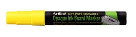 Artline 2.0mm Bullet Tip Opaque Ink Board Marker - Geel (Pak van 12)