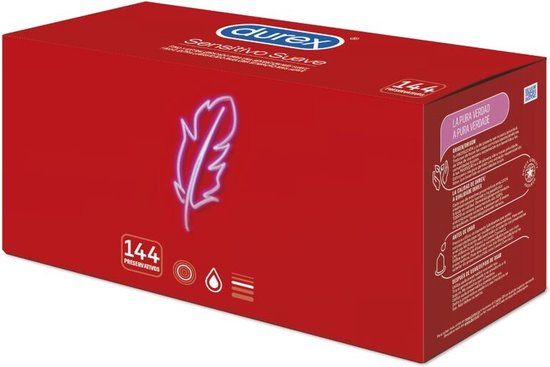 Durex Extra Dunne Sensitivo Suave Condooms - 144 Stuks