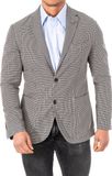 La Martina lang袖 blazer met revers, model HMJA01, voor heren