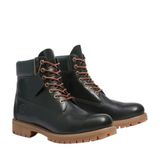 Timberland Premium 6 Inch Lace Up Waterproof Boot Dark Green Full Grain