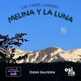 Melina y la Luna: Las fases lunares. Hemisferio sur