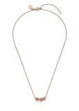 PURELEI Ketting Anxiety Roségoud 55 cm