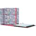 Grafoplás | Ringmap met A4-vervanging, incl. 100 geruite bladen, 5 x 5 cm, scheidingsbladen, transparante envelop, Bits&Bobs pop-up design, Fantasy, Carpebook | FSC