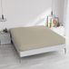 Hoeslaken Elegant Hoeslaken, 35 cm, Taupe, Tweepersoonsbed
