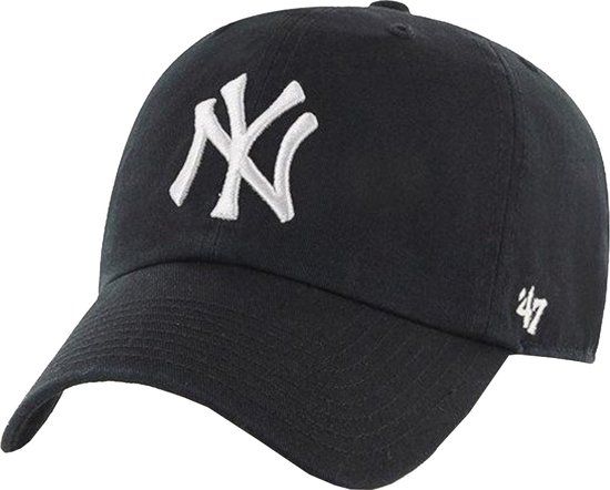 47 Brand New York Yankees MLB Clean Up Cap - Zwart - Heren - One size