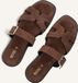 Notre-V 227226 Slippers - Dames - Bruin - Maat 39