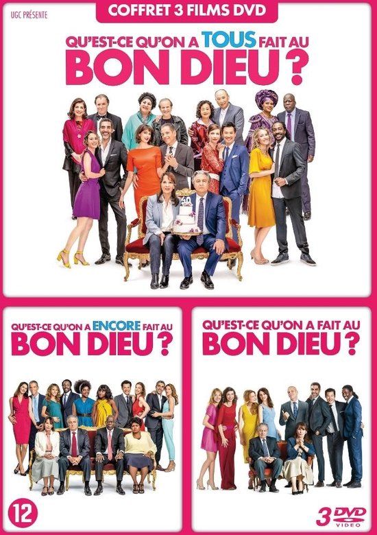Bon Dieu 1-3 (DVD) - French Comedy Box Set - No Subtitles