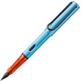LAMY AL-star denim - Vulpen met ergonomische greep & gepolijst stalen penpunt in maat M - lichtgewicht aluminium behuizing - inclusief LAMY T 10 blauw vulling - Rechtshandig