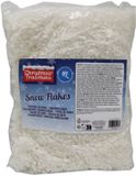 Christmas Traditions Neige artificielle - 2x - sac 4 litres - blanc