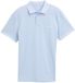 Tom Tailor Piqué polo met stretch - Maat S - Light Metal Blue